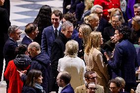 Official Reopening of Notre-Dame de Paris - Inside