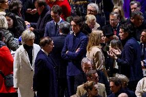 Official Reopening of Notre-Dame de Paris - Inside