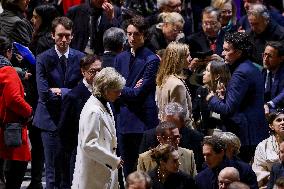 Official Reopening of Notre-Dame de Paris - Inside