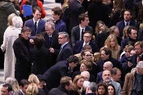 Official Reopening of Notre-Dame de Paris - Inside