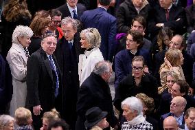 Official Reopening of Notre-Dame de Paris - Inside