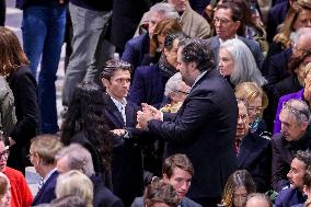 Official Reopening of Notre-Dame de Paris - Inside