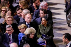 Official Reopening of Notre-Dame de Paris - Inside