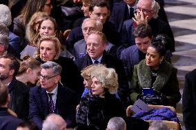 Official Reopening of Notre-Dame de Paris - Inside