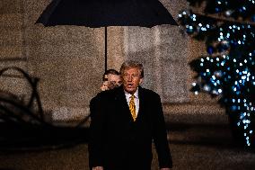 Macron Receives Trump And Zelensky At The Elysee Palace