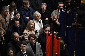 Official Reopening Ceremony Of Notre-Dame Cathedral - Inside