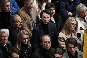 Official Reopening Ceremony Of Notre-Dame Cathedral - Inside