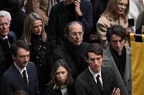 Official Reopening Ceremony Of Notre-Dame Cathedral - Inside