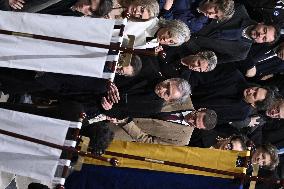 Official Reopening Ceremony Of Notre-Dame Cathedral - Inside