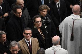 Official Reopening Ceremony Of Notre-Dame Cathedral - Inside