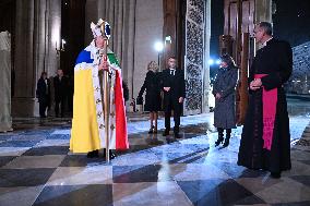 Official Reopening of Notre-Dame de Paris - Inside