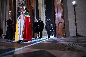 Official Reopening of Notre-Dame de Paris - Inside