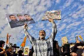 Funeral of Hezbollah Fighters - Lebanon