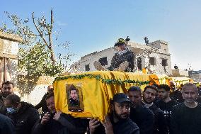 Funeral of Hezbollah Fighters - Lebanon