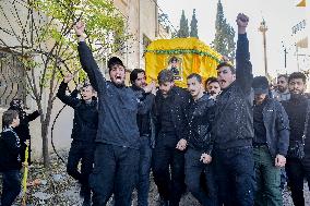 Funeral of Hezbollah Fighters - Lebanon