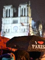 Notre-Dame Reopening Outside Atmosphere - Paris