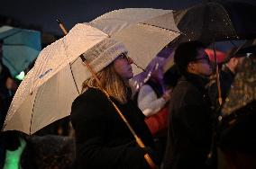 Notre-Dame Reopening Outside Atmosphere - Paris