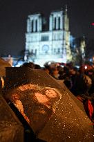 Notre-Dame Reopening Outside Atmosphere - Paris