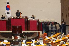 South Korea National Assembly Fails Impeachment - Seoul