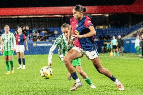 CALCIO - Spanish Primera Division Women - Barcelona vs Real Betis