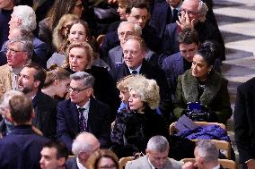 Official Reopening of Notre-Dame de Paris - Inside