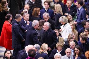 Official Reopening of Notre-Dame de Paris - Inside