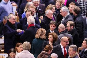 Official Reopening of Notre-Dame de Paris - Inside