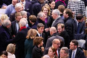 Official Reopening of Notre-Dame de Paris - Inside