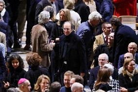 Official Reopening of Notre-Dame de Paris - Inside