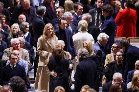 Official Reopening of Notre-Dame de Paris - Inside