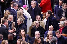 Official Reopening of Notre-Dame de Paris - Inside