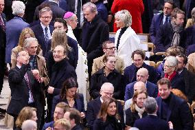 Official Reopening of Notre-Dame de Paris - Inside