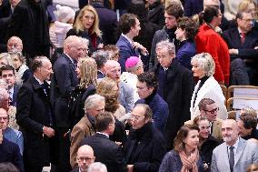 Official Reopening of Notre-Dame de Paris - Inside