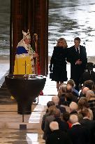 Official Reopening of Notre-Dame de Paris - Inside