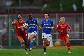 CALCIO - Serie A Femminile - Sampdoria Women vs ACF Fiorentina