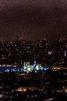 Notre-Dame Reopening Outside from the Montparnasse Tower - Paris