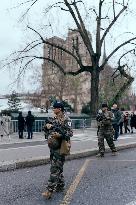 Notre-Dame Reopening Outside Atmosphere - Paris