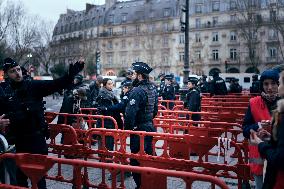 Notre-Dame Reopening Outside Atmosphere - Paris