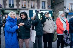 Notre-Dame Reopening Outside Atmosphere - Paris