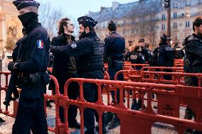 Notre-Dame Reopening Outside Atmosphere - Paris