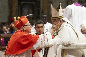 Pope Francis Leads A Consistory For The Creation Of New Cardinals - Vatican