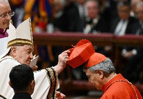 Pope Francis Leads A Consistory For The Creation Of New Cardinals - Vatican