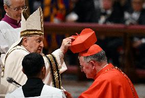 Pope Francis Leads A Consistory For The Creation Of New Cardinals - Vatican