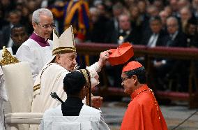 Pope Francis Leads A Consistory For The Creation Of New Cardinals - Vatican