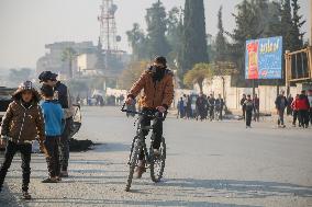 Rebels Led By HTS In Hama - Syria