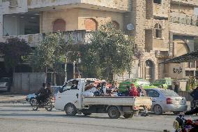 Rebels Led By HTS In Hama - Syria