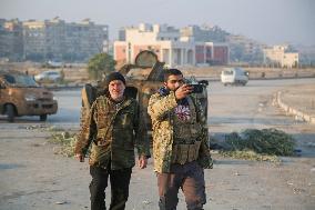 Rebels Led By HTS In Hama - Syria