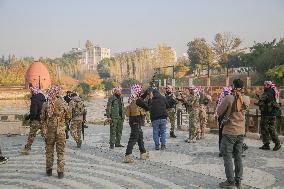 Rebels Led By HTS In Hama - Syria