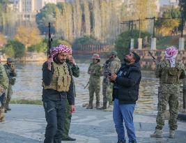 Rebels Led By HTS In Hama - Syria