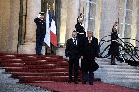 Trump, Macron, Zelensky Meeting - Paris